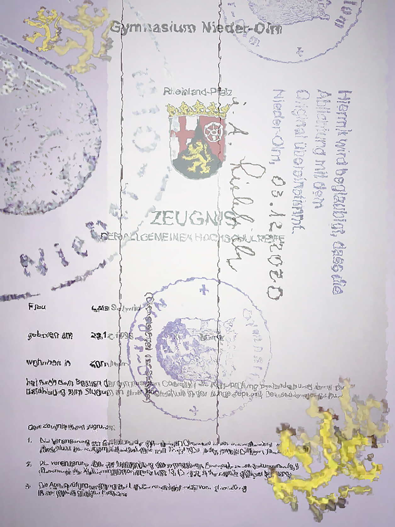 Ein Zeugnis